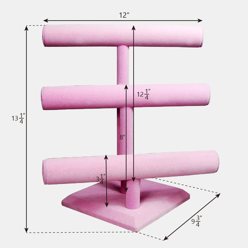 Présentoir à bijoux Hasson, Rose