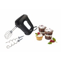 J-Jati Cake Beater Hand Mixer Electric 5 Speed Powerful Handheld Mixer  Food, with Turbo and Easy Eject Button, Beaters and Dough Hooks included  Whipping Batter 