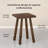 Fiesta Solid Wood End Table-853973132