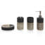 4 Piece Bathroom Accessory Set