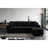Right Sectional Sofa With Footrest, Convertible Corner Sofa With Armrest Storage, Living Room And Apartment Sectional Sofa, Right Chaise Longue And Grey-1566044714