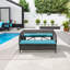 Chaise de patio avec coussins Adren-1425298903