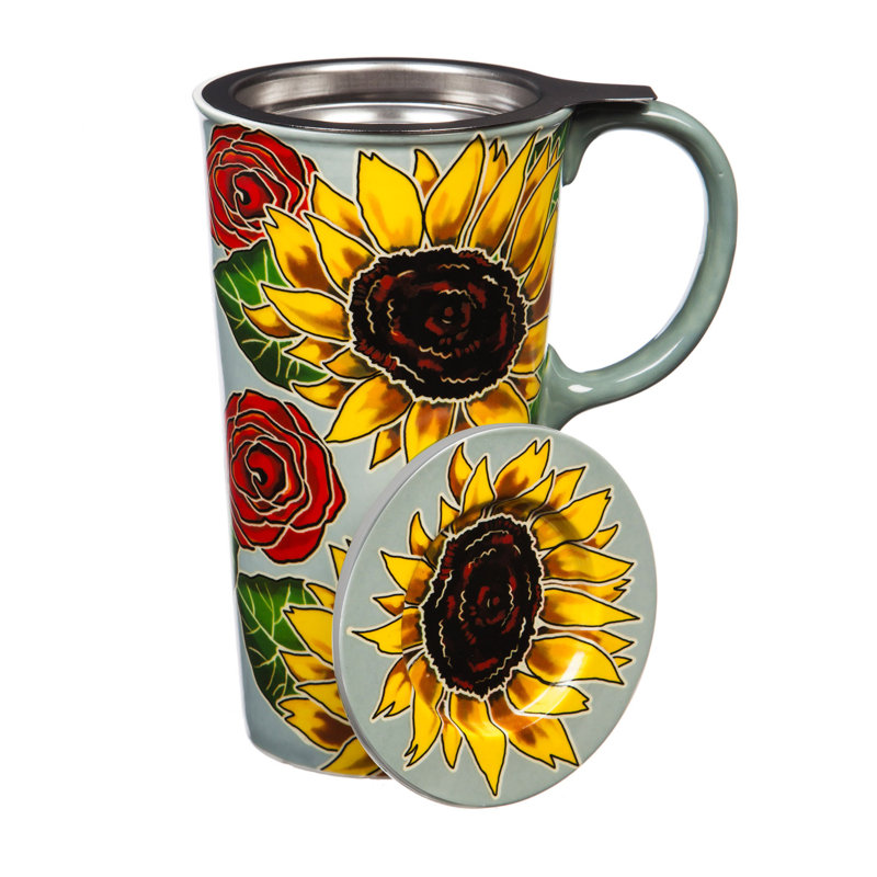 Grande tasse murale à fleurs Upper Strode