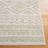 Klima Southwestern Machine Made Power Loom Polypropylene Area Rug in Ivory/Green-1546988059