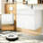 24" W single bathroom vanity with ceramic top