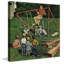 Swing Set by Amos Sewell - Wrapped Canvas Painting-104042298