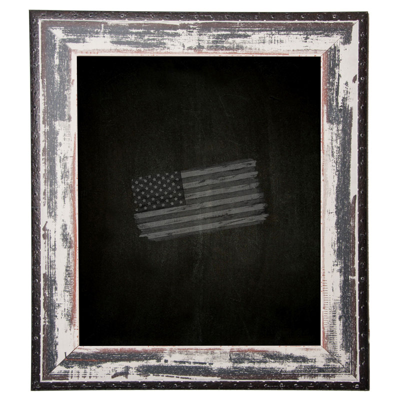 Tableau noir rustique bord de mer, 18 po x 102 po