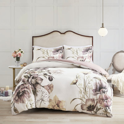 Housse de couette en coton Shabby Chic