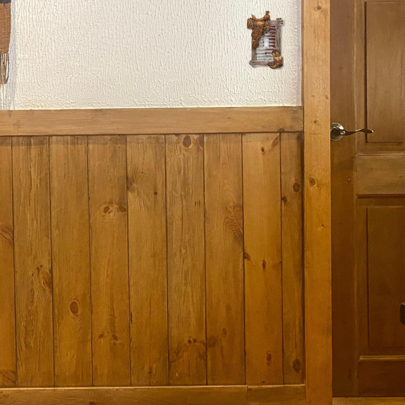 Couvre-selle et bottes en résine Western