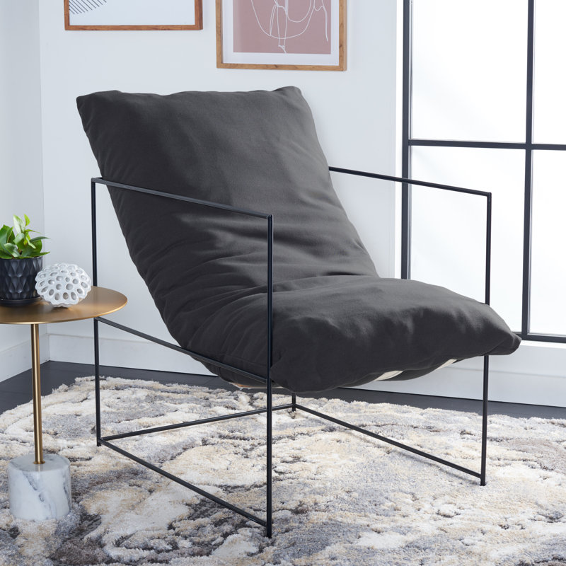 Fauteuil Giulietto 26 W, Lin gris foncé