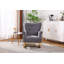 Chaise berçante en velours Jeffren-1304372248