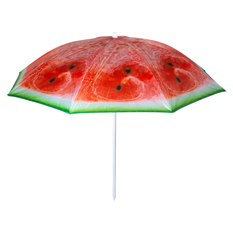 Parasol de plage 5,2' pastèque Zimmer