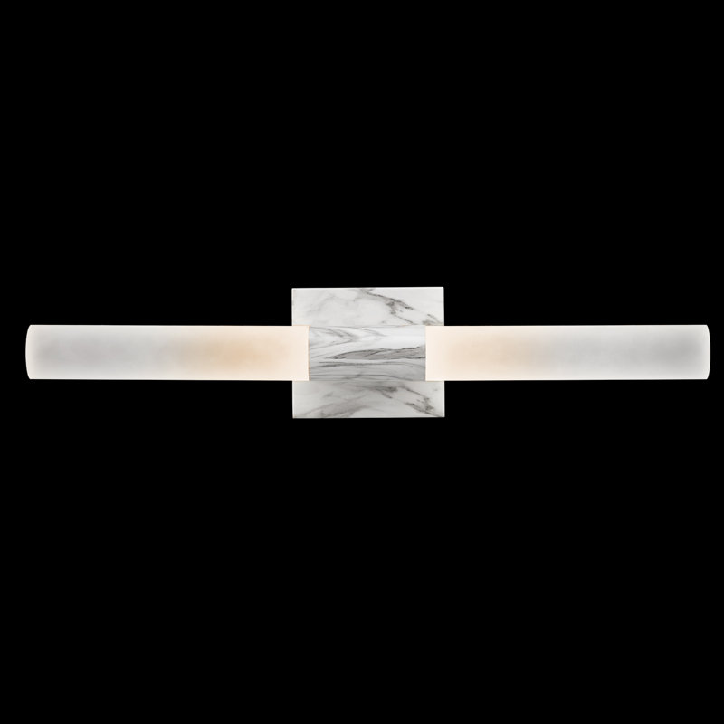 Huntington Dimmable LED Vanity Light, White, White