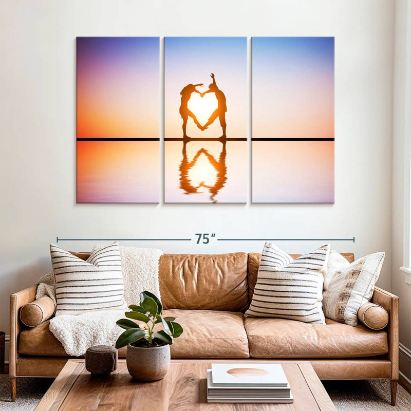 Hardie Lovers, 42" H x 65" W