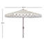 Outdoor Uv Resistant Elegant Valance Manual Tilt Umbrella-867781254-867781279