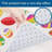 Easter Egg Festive, 2 Pcs Non Slip Kitchen Mats