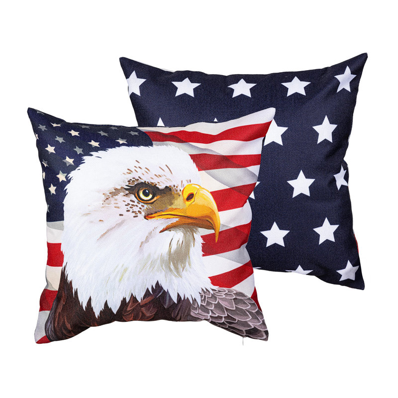 American Eagle Pillow Cover