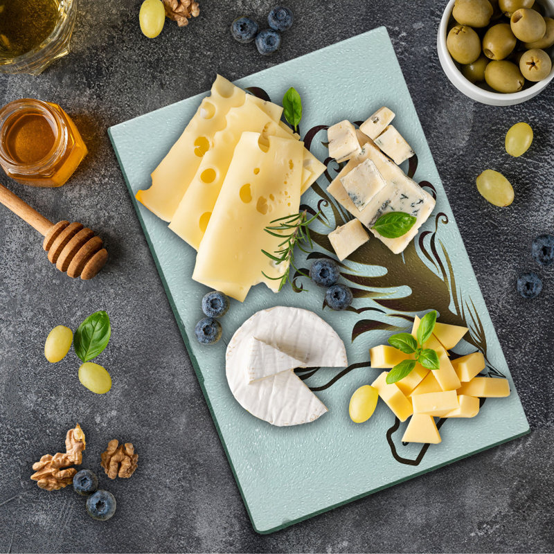 Planche à découper en verre trempé Ambesonne