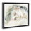 «Peaceful Rest», art mural encadré sur toile flottante, design par Victoria Barnes