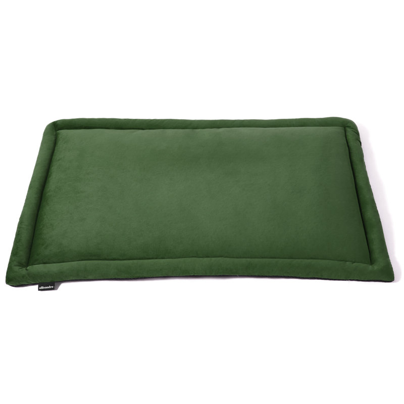 Tapis de lit pour chien Mckoy, Vert foncé, H 1,5 po x l 42 po x P 28 po