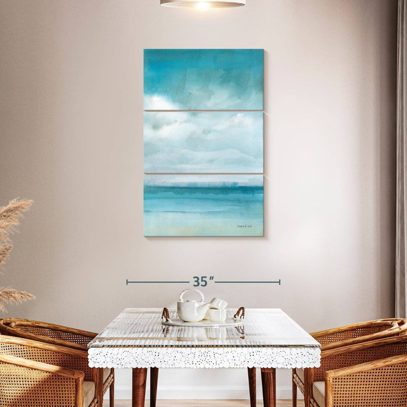Alvord Serene Ocean Breeze, H 38 po x l 24 po