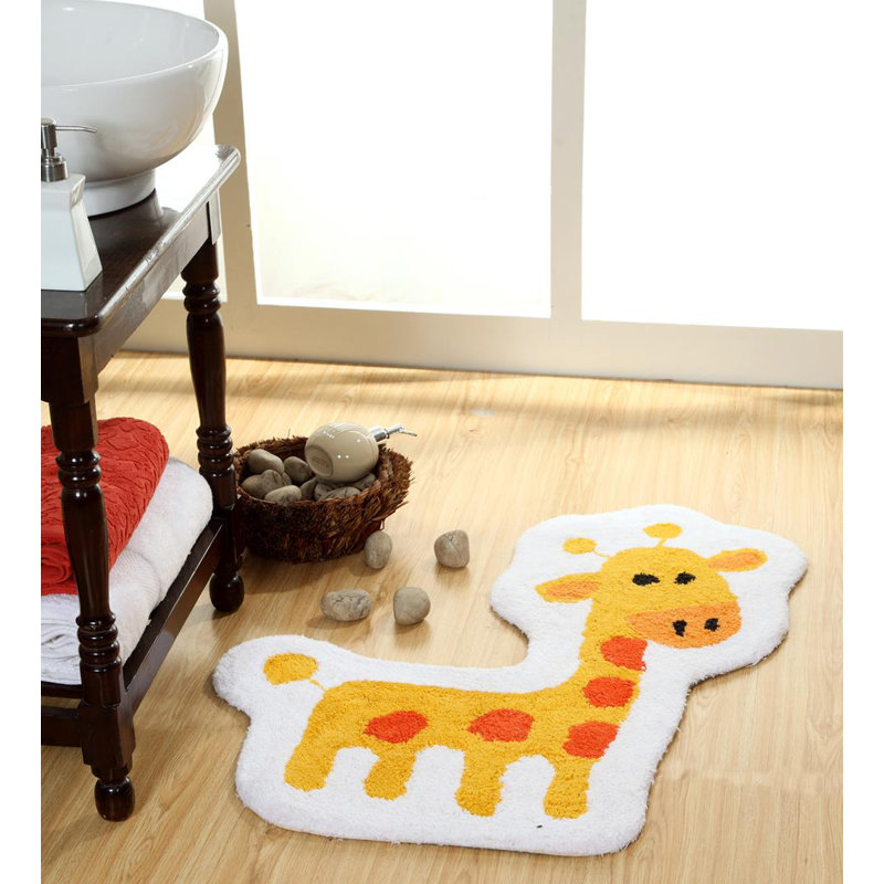 Dunecrest Cotton Blend Non-Slip Bath Rug