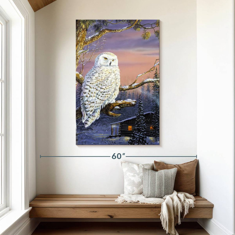 Brampt Dawn's Outpost, 48" H x 32" W