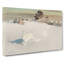 White Hare Vol.5 by Bruno Liljefors - Wrapped Canvas Painting-64082066