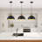 Modern Industrial 11.8" Dome Pendant Light Fixture-646791167-645931204