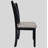 Kendall Rubberwood Dining Chairs with Cushioned Seats-113201348-113201347