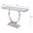 White and Silver Sofa Table