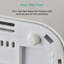 Tower  2-Slice Toaster with 6 Browning Levels, Cancel Setting, Removable Crumb Tray, 650W, white, T20087WHT