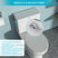 Ceramic One Piece Toilet With Powerful Flush Effect - Soft Closing Seat, Siphon Flushing, Low Water Absorption, Strong Modern And Hygienic Flushing Clean