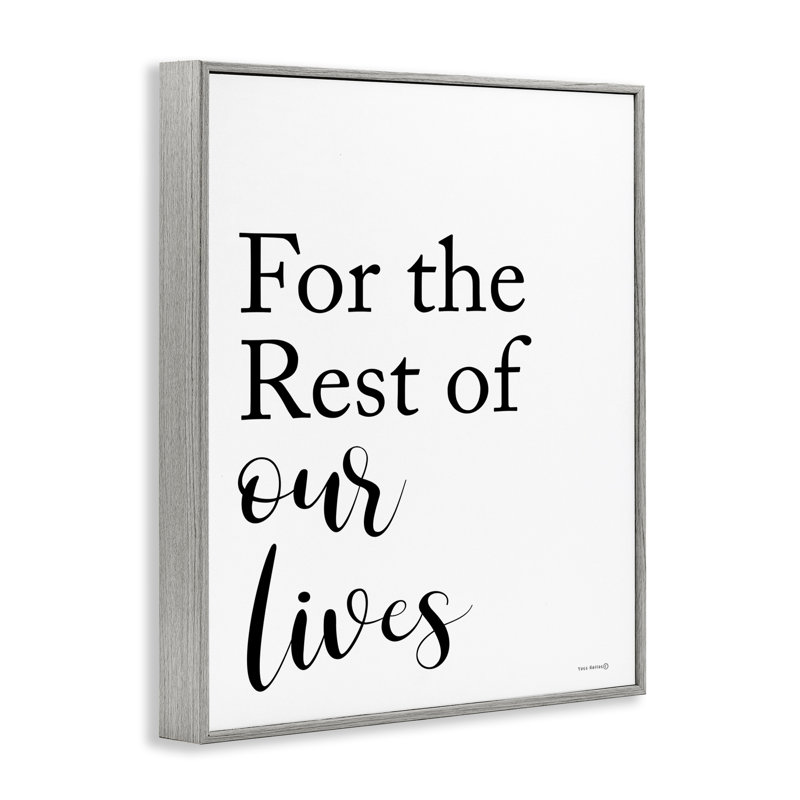 «Rest Of Our Lives», estampe numérique par Tammy Apple, Estampe numérique Farmhouse, H 30 po x l 24 po
