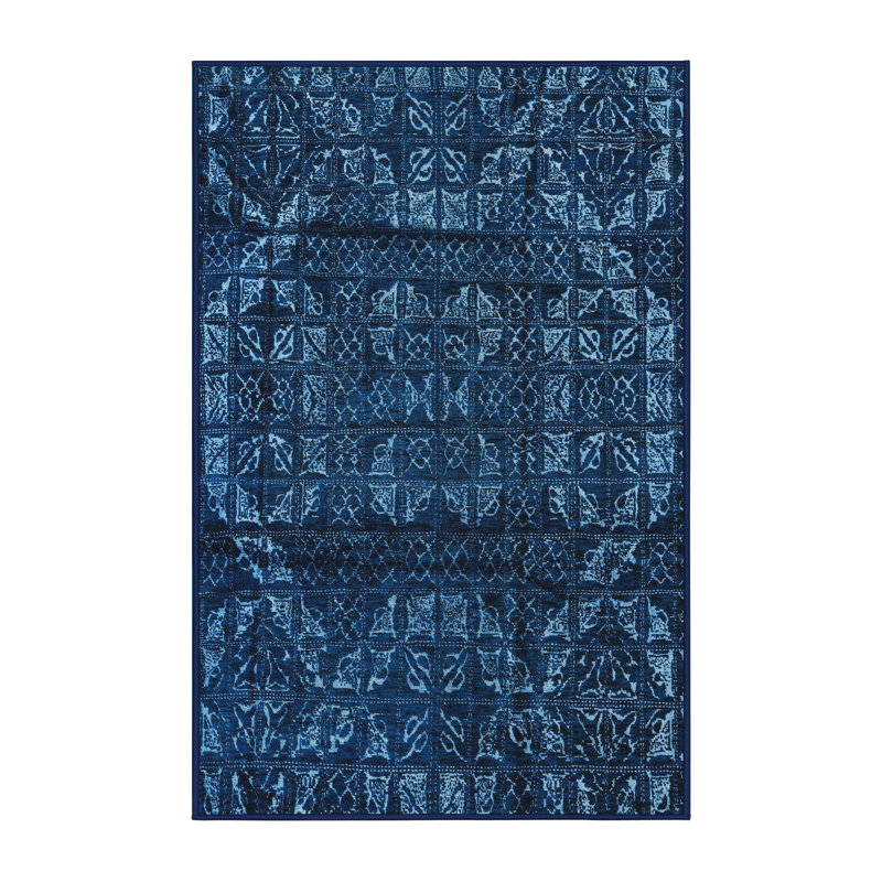 Abstract Indoor Rug, Rectangle 2' x 3'