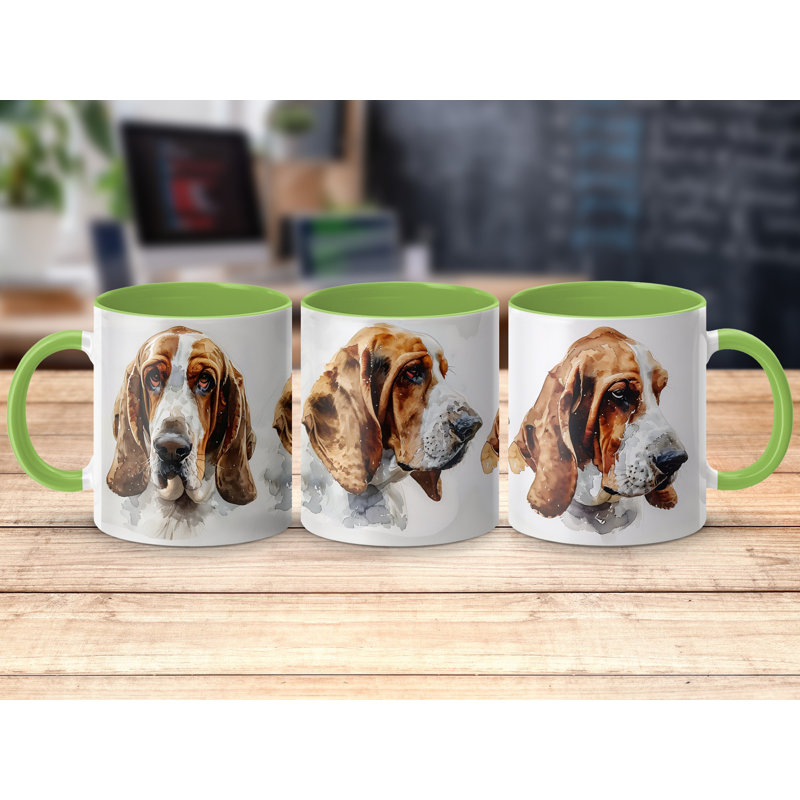 Ceramic Coffee Mug, 1, Light Green