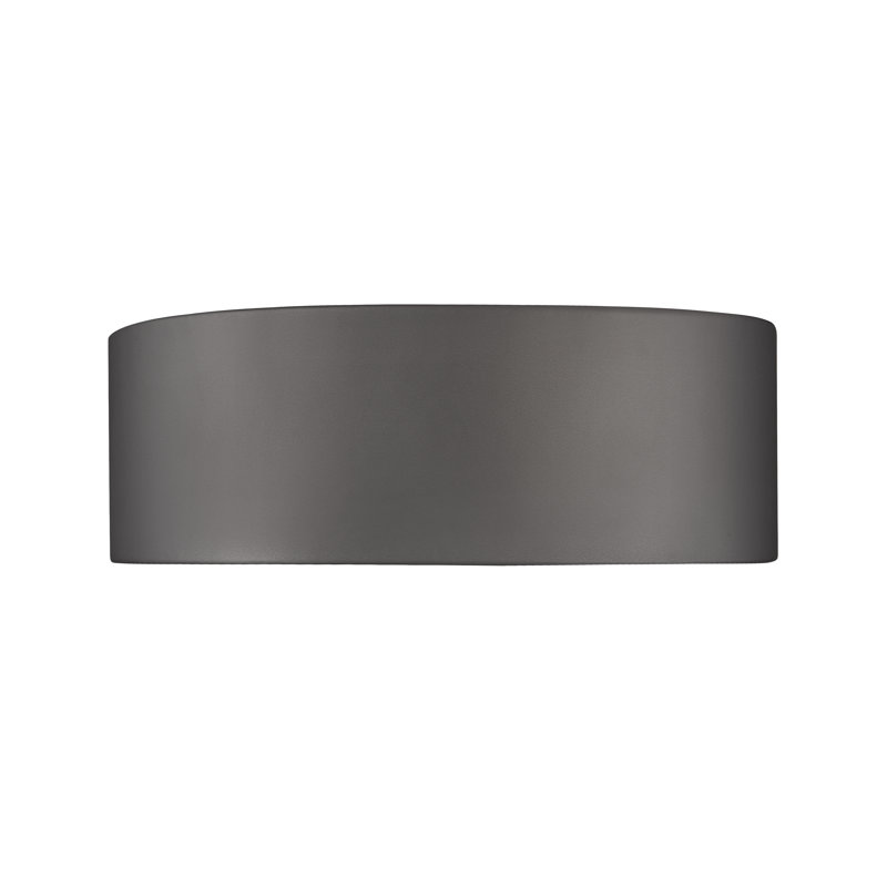 Plafonnier encastré 1 lumière 12,25 po Silvio, Bronze