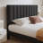 Modern Simple Colorful Upholstered Platform Bed Frame, Mattress Foundation With Wooden Slats, No Box Spring Required Frame For Solid Support-808048281-808048282