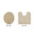 Moriceau 100% Cotton Tufted Reversible Contour Mat with Toilet Lid Cover Machine Washable Extra Soft & Absorbent 2 Piece Premium Bathroom Rug Set-114292957