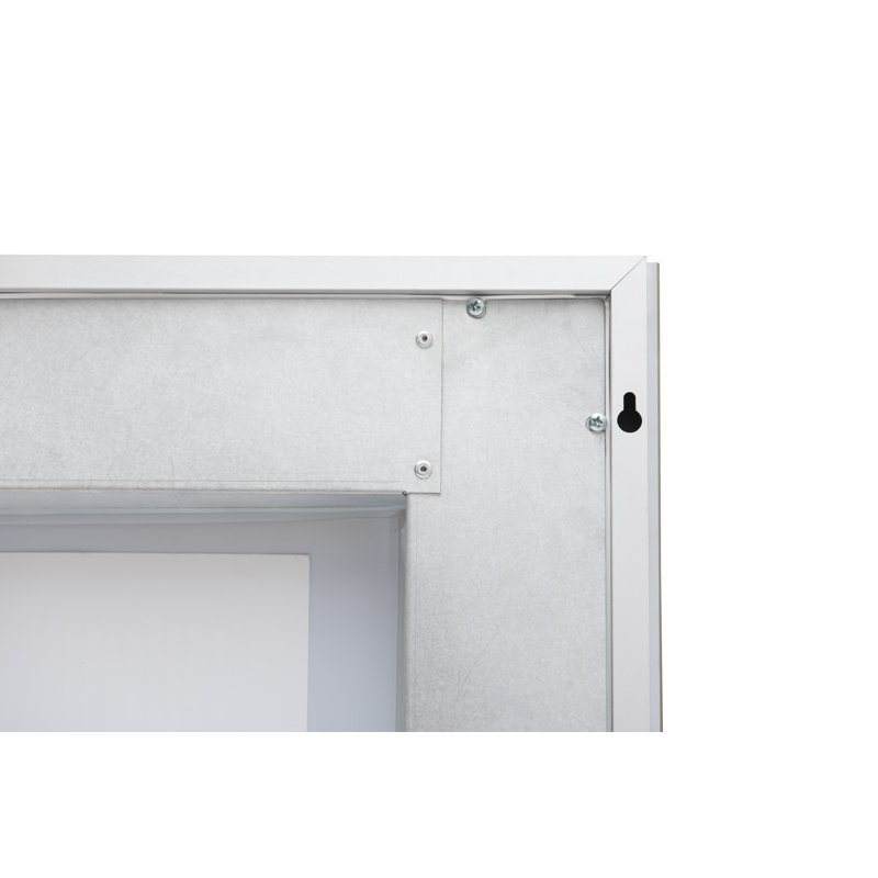 Akerley Flat Wall Mirror, 36" x 24"
