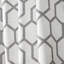 Nicole Miller Hexa Geometric Print Hidden Tab/Rod Pocket Top Light Filtering Curtain Panel Pair-40342349-40342354