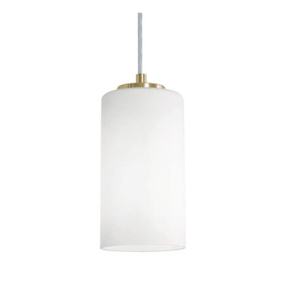 ElsfieldP04MBLB Elsfield 4" One-Light Medium Base Pendant, Light Antique Brass
