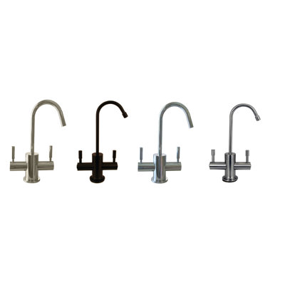 Robinet distributeur d'eau chaude et froide 10 "à 2 poignées Contemporary