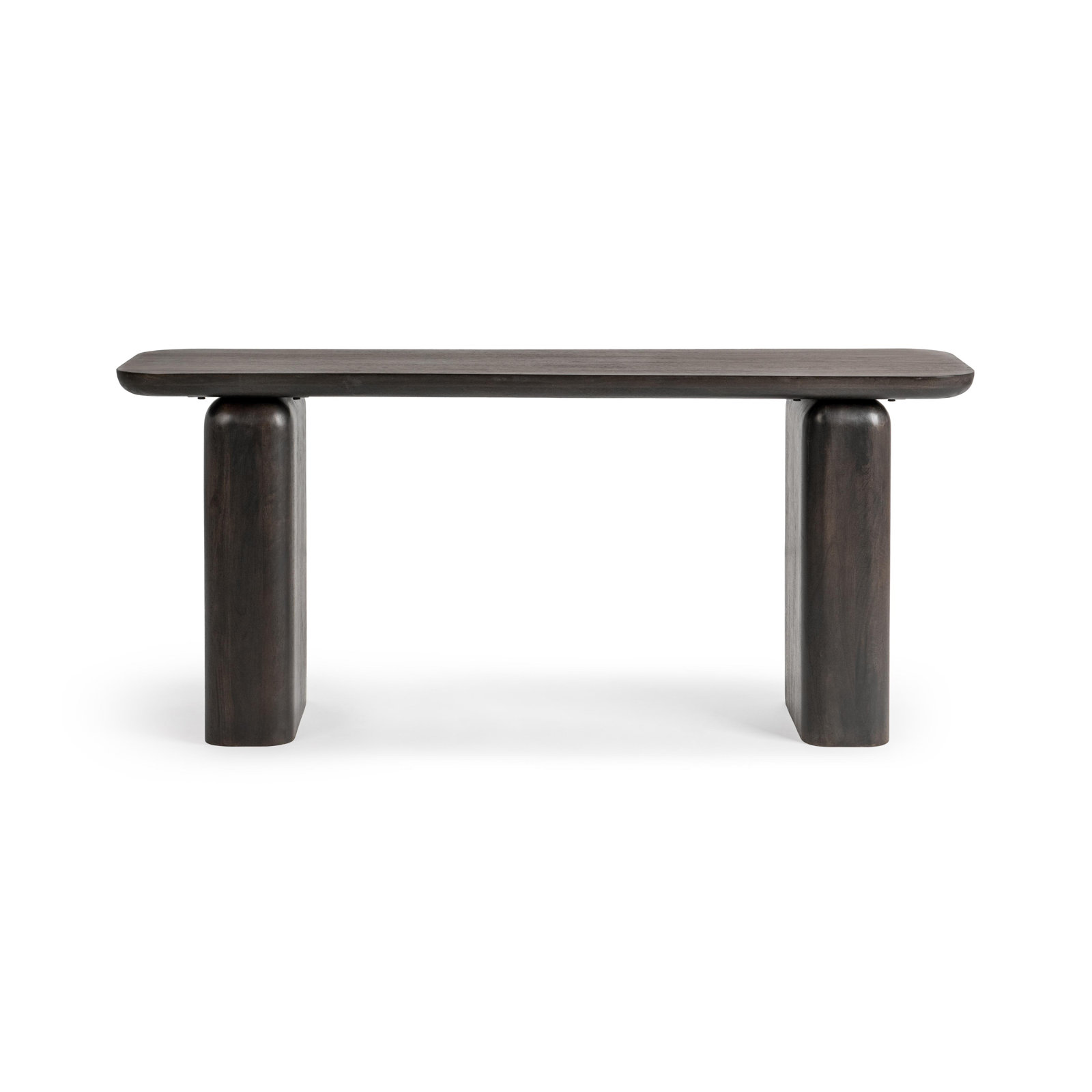 Bergholt 68" Mango Console Table, Truffle Roast