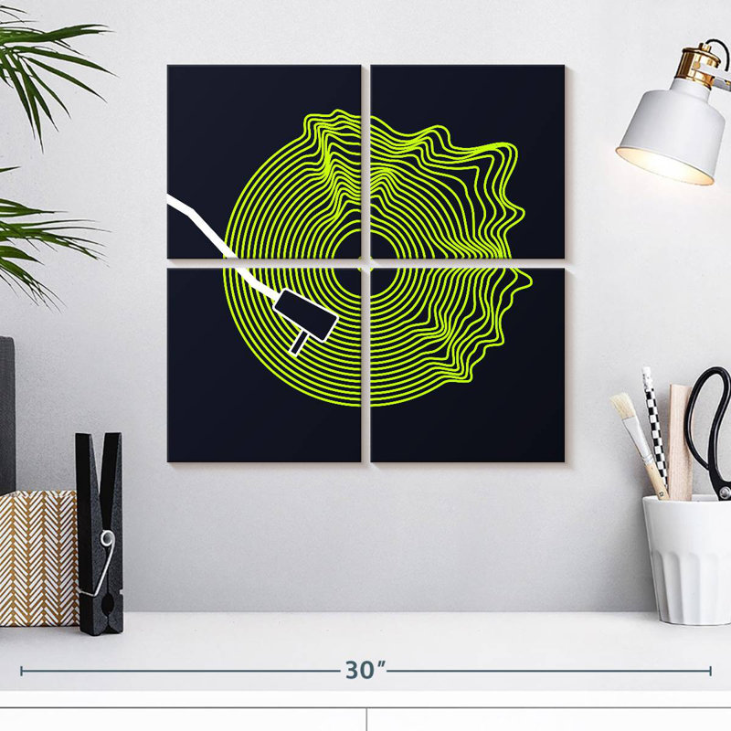 Abarca Neon Vinyl Record