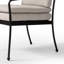 Fauteuil de salle à manger d'extérieur Johnnie Kenner - Écru Ramiro