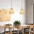 Nekoosa 1 - Light Gold Pendant