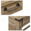 Table d'appoint avec 2 tiroirs