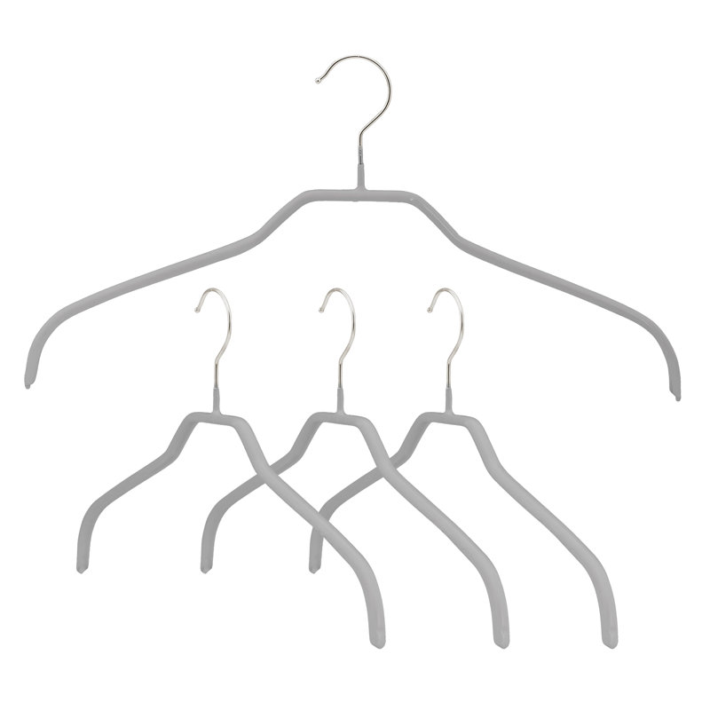 Cintres pour vêtements étroits Mawa, Argent argent