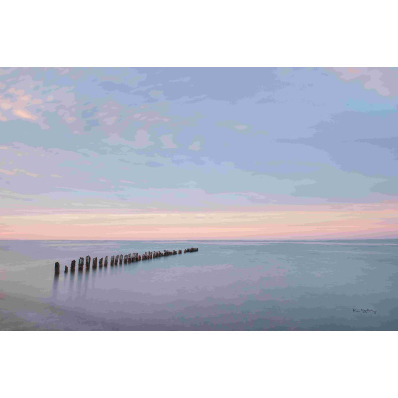 «Lake Pier Old Pier II» par Alan Majchrowicz - on, H 8 po x l 12 po, Non, Toile tendue